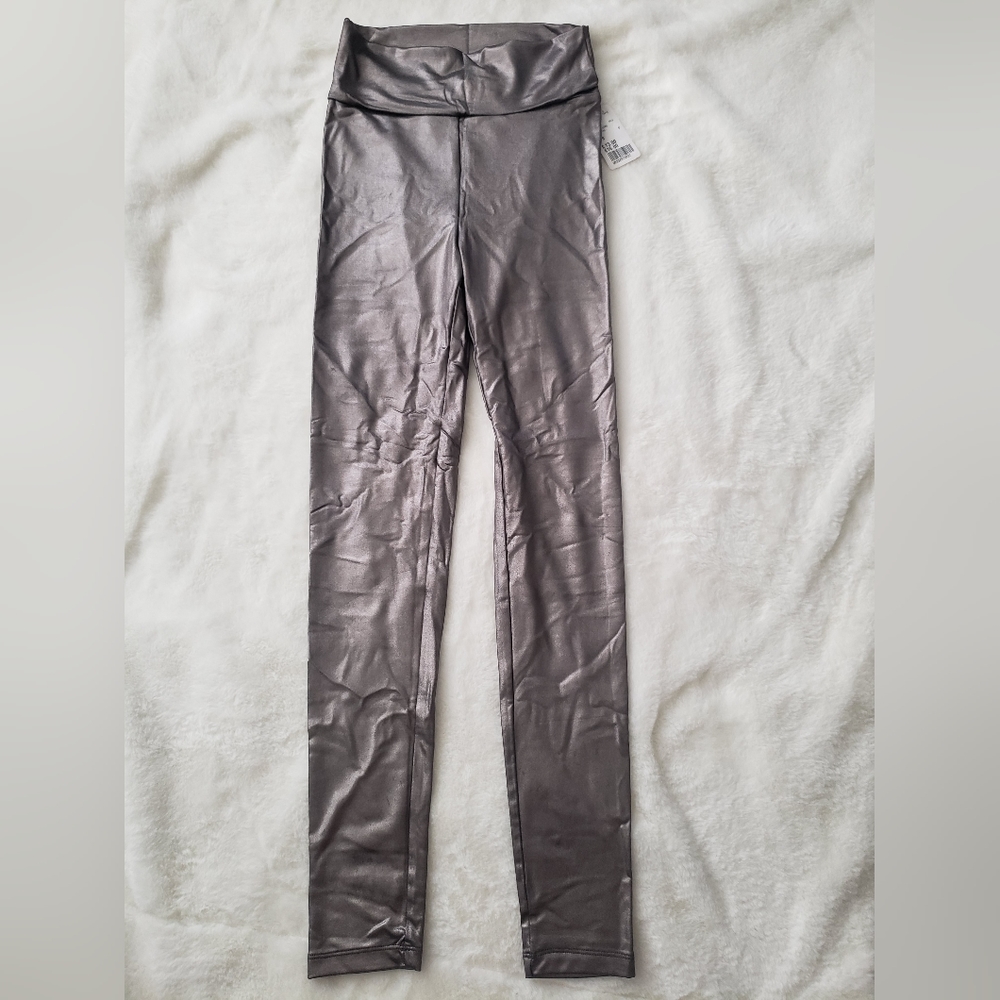 Metallic leggings